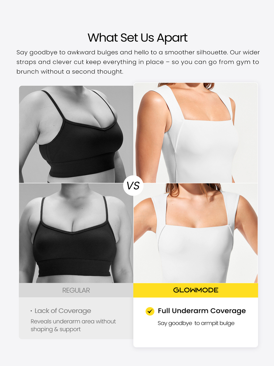 FeatherFit™ Hip Length Tank Top