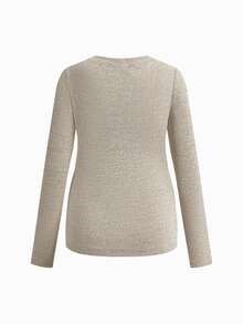 Modmama 2PCS Nursing Tops Fall - Multicolor - View 13