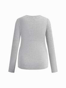 Modmama 2PCS Nursing Tops Fall - Multicolor - View 10