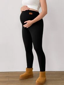Modmama سروال ضيق كاجوال متعدد الاستخدامات بخصر عالي للحوامل - متعدد الألوان - مشاهدة 4
