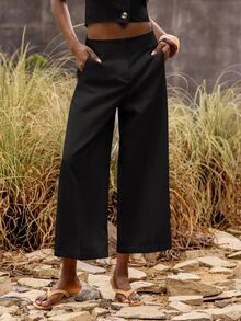 Lumivelle Halloween Women Pants - Black - View 3