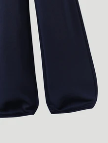 SHEIN 青少年女孩外套 青少年女孩套裝 返校季連帽衫 秋冬 Y2K 冬季衣著 - 寶藍色 - 查看 4