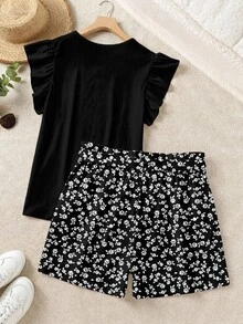 Women Sports Tees & Tanks - 黑色 - 查看 3