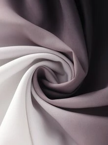 Franclia Ombre Black And White Sleeveless V-Neck Cinched Waist Maxi Dress, Suitable For Banquet Cocktail Party Night Dinner And Commute Summer Elegant - Black - View 5