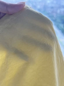 SHEIN 兒童青少年女孩 2件組 黃色與棕色側條紋彈性腰休閒短褲 健身夏季運動短褲套裝 - 彩色 - 查看 8