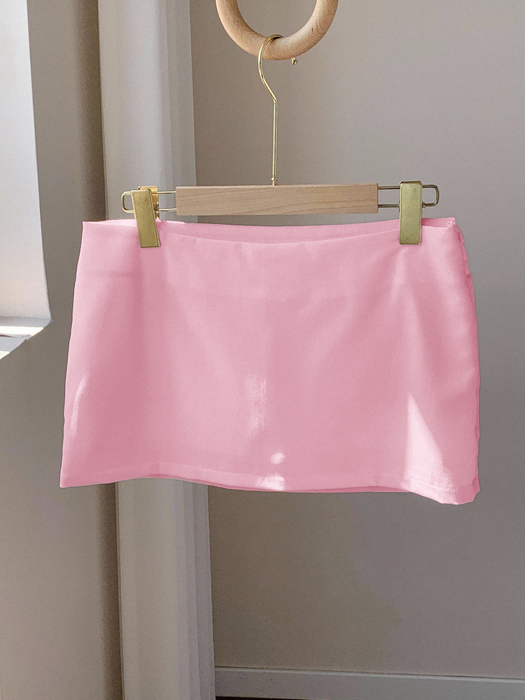 Tween Girl Tween Girl Casual Daily Shorts White Fashion Skirt 1 Random Piece - Pink - View 2