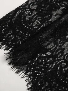 SHEIN 青少年女孩休閒純色寬鬆前綁帶喇叭袖上衣 度假返校教師風 機場穿搭 Old Mo - 杏色 - 查看 4