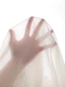 Franclia 女士休闲纯色系带衬衫 - 白色 - 查看 5