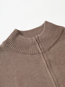 Manfinity LEGND Men Cardigans - Coffee Brown - View 5