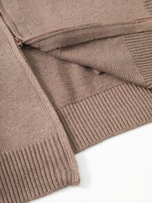 Manfinity LEGND Men Cardigans - Coffee Brown - View 9