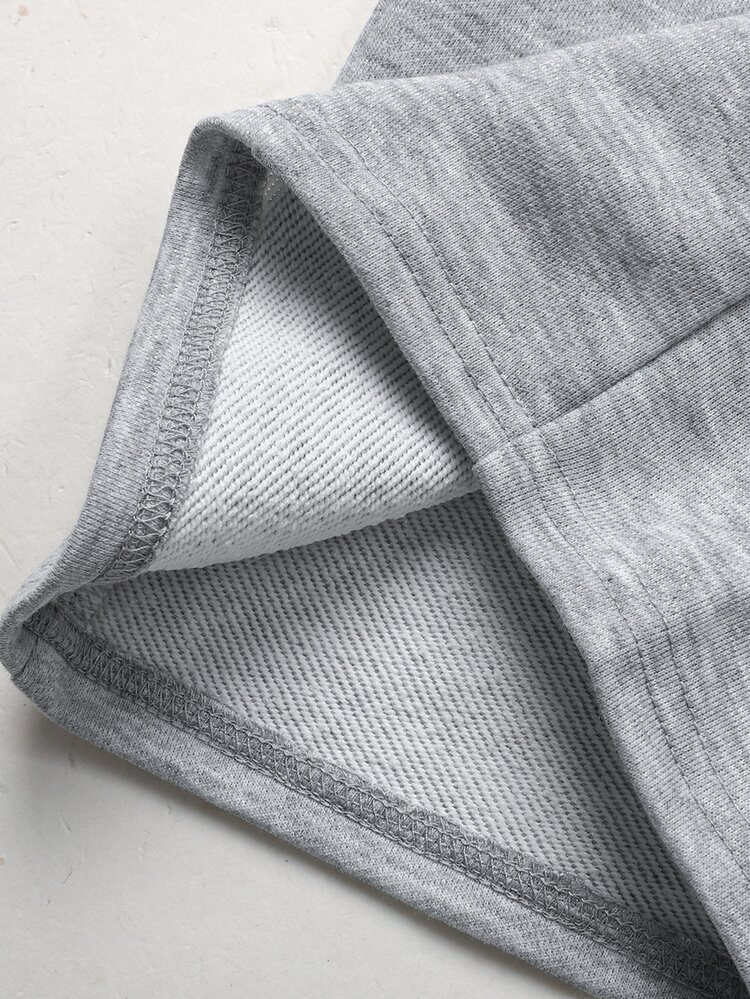 Tween Girl Tween Girls Gray Casual Sports Loose Fit Drawstring Sweatpants With Large Pockets - Light Grey - View 6