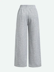 Tween Girl Tween Girls Gray Casual Sports Loose Fit Drawstring Sweatpants With Large Pockets - Light Grey - View 2