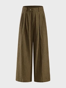 AXEPEAK Men's Casual Versatile Commuter Pants - Camel - View 2