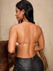 Bare Chapter Push-Up Bra Invisible Back Lingerie - White - View 2