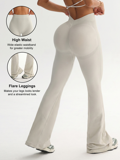 Easithlete Easithlete Women's Casual Versatile Flared Leg Sports Pants For Daily Wear