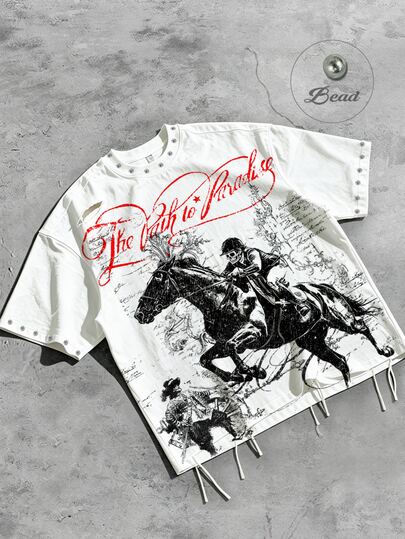 2026 Sommer Frühling Herbst Neues Herren T-Shirt Mode Lässig Muster Unisex Paar Stil Damen Rundhals Kurzarm Top