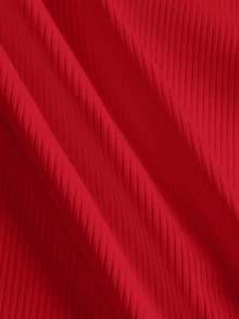 Slaydiva 2026 Spring/Summer New Arrival Casual Streetwear Basic Versatile Red Slim Fit Solid Color V-Neck Polo Neck Sleeveless Women Tank Top. Office Season - Red - View 6