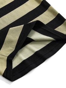 ROMWE Grunge Punk Women's Casual Stretch Comfortable Striped Embroidered Lapel Low Waist Flare Pants & Sweater 2 Pieces Set - Dark Grey - View 9