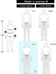 AXEPEAK Men's Solid Color Waist Button Design Wide Leg Loose Fit Long Pants - Green - View 10