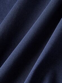 ROMWE Women T-Shirts - Navy Blue - View 4