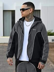 Devon Thys 男士双色拼接夹克套装 - 彩色 - 查看 6