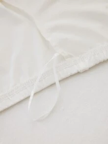 YARNWELL 大尺碼休閒百搭純色抹胸上衣 - 白色 - 查看 9