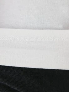 YARNWELL 大尺碼女款純色休閒百搭細肩帶背心上衣 - 米色 - 查看 8