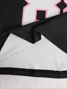 SHEIN Sparklyn 青少年女孩 6 件套，寬鬆，休閒，極簡，針織，返校，復古，修身，秋季服飾，秋季，青少年女孩套裝，字母，健身瑜伽，Y2k - 彩色 - 查看 8