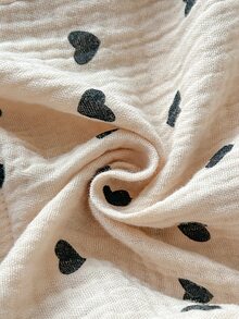 SHEIN Playful Pals فستان كوري الطراز 2 في 1 بنقشة مربعات، أميرة حلوة للرضع والأطفال الصغار في الربيع/الخريف - كاكي - مشاهدة 8