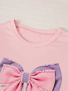 SHEIN Sparklyn 青少年女孩白色 6 件套，寬鬆休閒極簡針織開學穿搭，復古秋季豹紋女孩套裝，健身瑜伽服 - 彩色 - 查看 6