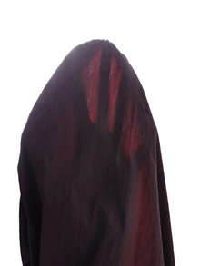 SHEIN 青少年女孩返校休閒時尚黑色長袖夾克，梭織布料連帽短版秋季外套 - 棕色 - 查看 8