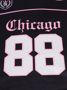 SHEIN Sparklyn Explorewe 6件組女孩圖案T恤與單車短褲套裝 街頭風夏季開學穿搭 - 彩色 - 查看 4