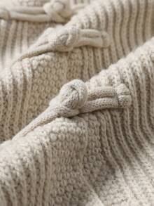 Manfinity EMRG Men Contrast Side Seam Drop Shoulder Cardigan - Apricot - View 4