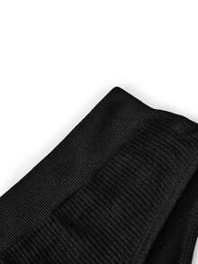 Ocili Women's Solid Color Casual Daily Triangle Panties - Black - View 8