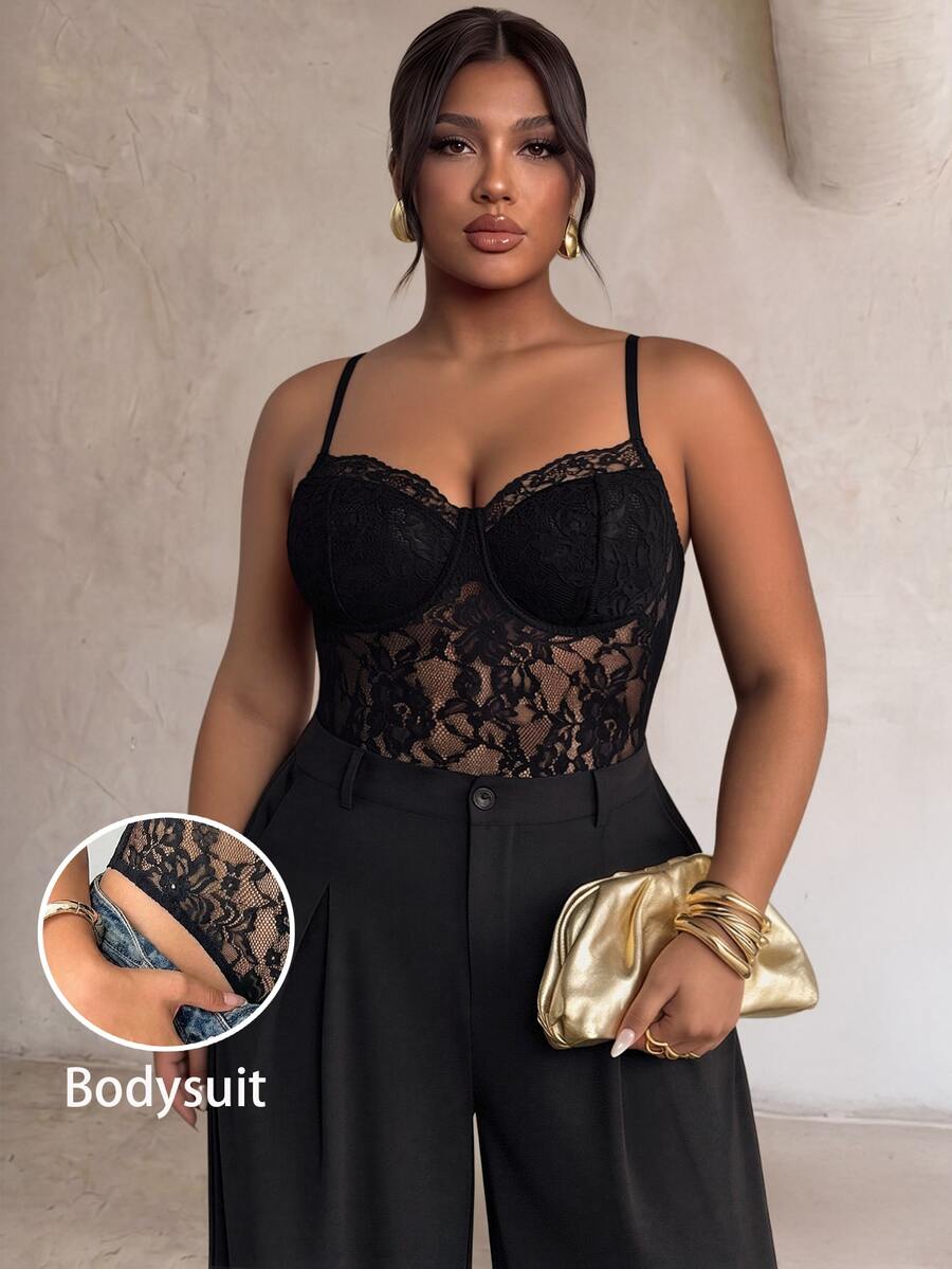 Firerie Plus Size Sexy Lace Camisole For Women