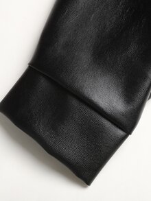 SHEIN Teen Girls Jackets - Black - View 7