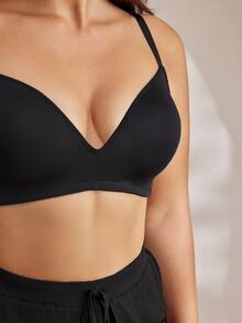 Ocili 3pcs/Set Plus Size Wireless Bras - Multicolor - View 5