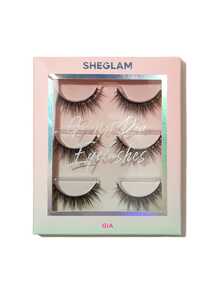 SHEGLAM Girl Next Door Natural False Eyelashes-Gia Brand Beauty Cosmetic Makeup For Women And Girls - Black - View 6