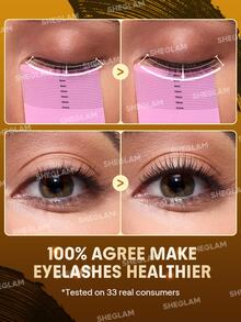 SHEGLAM All-In-One 24K Maskara Multi-Efek Merek Kecantikan Kosmetik Makeup Untuk Wanita Dan Anak Perempuan - Hitam - View 7