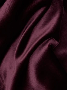 Nöista Burgundy Velvet Balloon Trousers With Elastic Waistband & Elastic Ankle Cuffs. Elegant, Dinner, Vacation,Day-To-Night. Fall, Autumn, Winter  Clothes.. - Burgundy - View 9