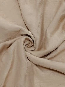 Linhara CURVE Kemeja Kasual Tenun Wanita Ukuran Besar untuk Musim Gugur - Aprikot - View 6