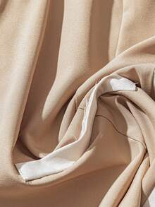 GlowEve Women's Sleeveless Solid Color Shirt, Fashionable For Summer - Khaki - View 4