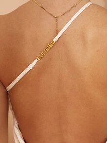 Lumalex Off-White 夏季優雅女款露背喇叭收腰包臀迷你洋裝，新娘婚禮賓客正式場合派對，水鑽抹胸貼身洋裝 - 白色 - 查看 8