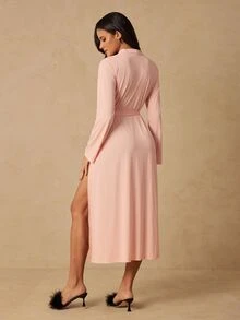 HautHeat Women Lounge Robes - Pink - View 2