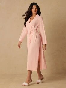 HautHeat Women Lounge Robes - Pink - View 6