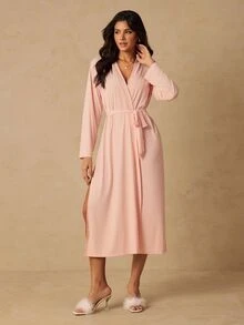 HautHeat Women Lounge Robes - Pink - View 4