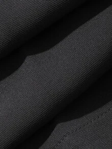DAZY Pantalones acampanados de unicolor versátiles y de moda para ir al trabajo en otoño - Gris Oscuro - Ver 7