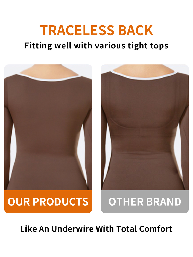 SHEIN Sujetador de boda sin costuras y sin cables, con elevación, talla grande - Negro - Añade 7