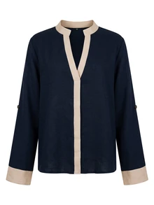 High-Visibility Shirts - Navy Blue - View 7
