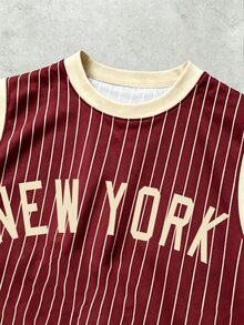 Manfinity Roghcode Men's Striped Letter Print Contrast Color Crew Neck Tank Top - Multicolor - View 3